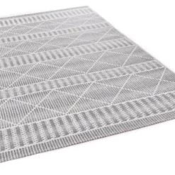 Tom Tailor Tapis Extérieur Tapis Outdoor/ Indoor - Motif Géométrique - Tissé Beige 120x180 Cm -Tapis extérieur Soldes tapis outdoor indoor motif geometrique tisse beige 120x180 cm 1