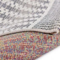 Tom Tailor Tapis Extérieur Tapis Outdoor/ Indoor - Motif Géométrique - Tissé Beige 60x100 Cm -Tapis extérieur Soldes tapis outdoor indoor motif geometrique tisse beige 60x100 cm 4