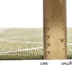 Tom Tailor Tapis Extérieur Tapis Outdoor/ Indoor - Motif Géométrique - Tissé Vert 120x180 Cm -Tapis extérieur Soldes tapis outdoor indoor motif geometrique tisse vert 120x180 cm 3