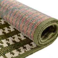 Tom Tailor Tapis Extérieur Tapis Outdoor/ Indoor - Motif Géométrique - Tissé Vert 160x235 Cm -Tapis extérieur Soldes tapis outdoor indoor motif geometrique tisse vert 160x235 cm 5