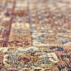 Tom Tailor Tapis Extérieur Tapis Outdoor/ Indoor - Motif Oriental - Tissé Orange 160x235 Cm -Tapis extérieur Soldes tapis outdoor indoor motif oriental tisse orange 160x235 cm 2