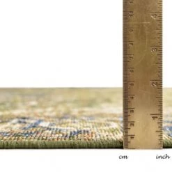 Tom Tailor Tapis Extérieur Tapis Outdoor/ Indoor - Motif Oriental - Tissé Vert 60x100 Cm -Tapis extérieur Soldes tapis outdoor indoor motif oriental tisse vert 60x100 cm 2