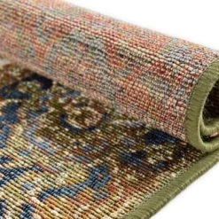 Tom Tailor Tapis Extérieur Tapis Outdoor/ Indoor - Motif Oriental - Tissé Vert 60x100 Cm -Tapis extérieur Soldes tapis outdoor indoor motif oriental tisse vert 60x100 cm 4