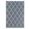Home Maison Tapis Extérieur Tapis Outdoor Tressé Recto/verso Polypropylène Gris X 120