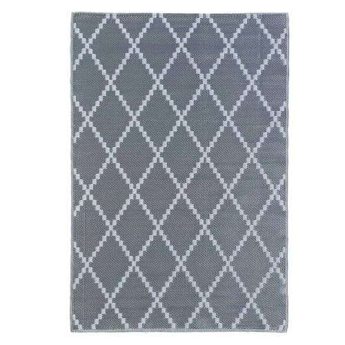 Home Maison Tapis Extérieur Tapis Outdoor Tressé Recto/verso Polypropylène Gris X 120 3 Home Maison Tapis Extérieur Tapis Outdoor Tressé Recto/verso Polypropylène Gris X 120