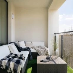 Nazar Tapis Extérieur Tapis Pelouse Artificielle Pour Terrasse, Jardin, Patio – 160x240cm -Tapis extérieur Soldes tapis pelouse artificielle pour terrasse jardin patio 160x240cm 1