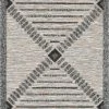 Nazar Tapis Extérieur Tapis Petit Extérieur Motif Losange Anthracite - 70x140 -Tapis extérieur Soldes tapis petit exterieur motif losange anthracite 70x140 1