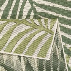 Wecon Home Tapis Extérieur Tapis Plat Exterieur Végétal Jungle 133x200 -Tapis extérieur Soldes tapis plat exterieur vegetal jungle 133x200 5