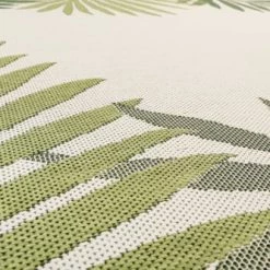 Wecon Home Tapis Extérieur Tapis Plat Exterieur Végétal Jungle 160x225 -Tapis extérieur Soldes tapis plat exterieur vegetal jungle 160x225 3