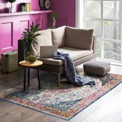 Tapis extérieur Soldes -Tapis extérieur Soldes tapis pour interieur exterieur medaillon multi 120x170 2