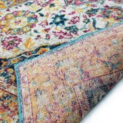 The Deco Factory Tapis Extérieur Tapis Pour Intérieur-extérieur Médaillon Multi 120x170 -Tapis extérieur Soldes tapis pour interieur exterieur medaillon multi 120x170 5