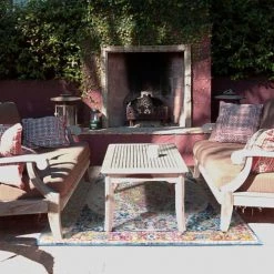 The Deco Factory Tapis Extérieur Tapis Pour Intérieur-extérieur Médaillon Multi 120x170 -Tapis extérieur Soldes tapis pour interieur exterieur medaillon multi 120x170 6