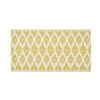 Maisons Du Monde Tapis Extérieur Tapis Réversible En Polypropylène Jaune Motifs Graphiques Blancs 75x140 -Tapis extérieur Soldes tapis reversible en polypropylene jaune motifs graphiques blancs 75x140 1000 5 10 212964 1