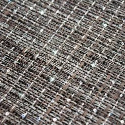 The Deco Factory Tapis Extérieur Tapis Scintillant Pour Intérieur-extérieur Marron 120x170 -Tapis extérieur Soldes tapis scintillant pour interieur exterieur marron 120x170 4