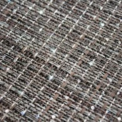 The Deco Factory Tapis Extérieur Tapis Scintillant Pour Intérieur-extérieur Marron 160x230 -Tapis extérieur Soldes tapis scintillant pour interieur exterieur marron 160x230 4