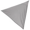 Sunnydays Voiles D'ombrage Toile Ombrage Triangulaire Gris - 300x300x300cm -Tapis extérieur Soldes toile ombrage triangulaire gris 300x300x300cm 2