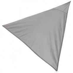 Sunnydays Voiles D'ombrage Toile Ombrage Triangulaire Gris - 300x300x300cm