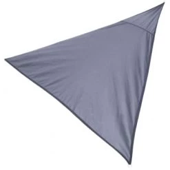 Sunnydays Voiles D'ombrage Toile Ombrage Triangulaire Beige - 300x300x300cm -Tapis extérieur Soldes toile ombrage triangulaire gris anthracite 300x300x300cm