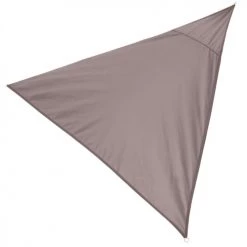 Sunnydays Voiles D'ombrage Toile Ombrage Triangulaire Taupe - 300x300x300cm