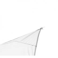 Fornord Voiles D'ombrage Voile D'ombrage Blanc 3,6x3,6x3,6m 10 Fornord Voiles D'ombrage Voile D'ombrage Blanc 3,6x3,6x3,6m -Tapis extérieur Soldes voile d ombrage blanc 3 6x3 6x3 6m 4