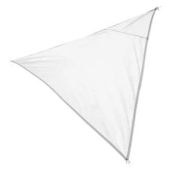 Fornord Voiles D'ombrage Voile D'ombrage Blanc 3,6x3,6x3,6m 12 Fornord Voiles D'ombrage Voile D'ombrage Blanc 3,6x3,6x3,6m -Tapis extérieur Soldes voile d ombrage blanc 3 6x3 6x3 6m 5