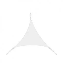 Easy Sail Voiles D'ombrage Voile D'ombrage Triangle 3 X 3 X 3m Blanc